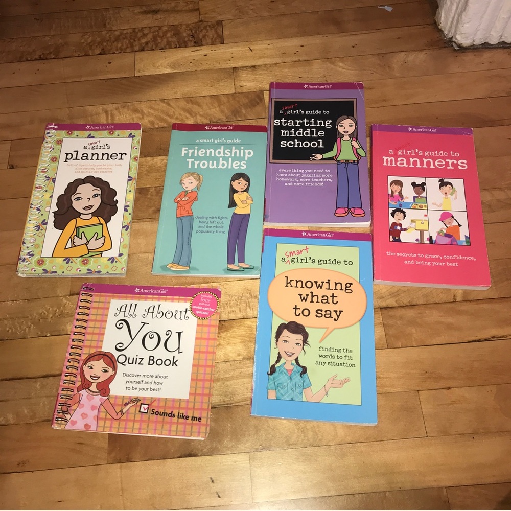 American Girl Books-lot of 6 books